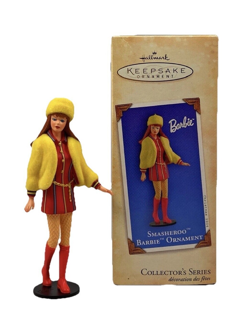 Hallmark Keepsake Barbie Smasheroo Christmas Ornament 11th in a Series, 2004 New